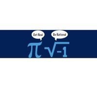 Funny Get Real Be Rational Shirt Pi Math Teacher Geek Bumper Sticker