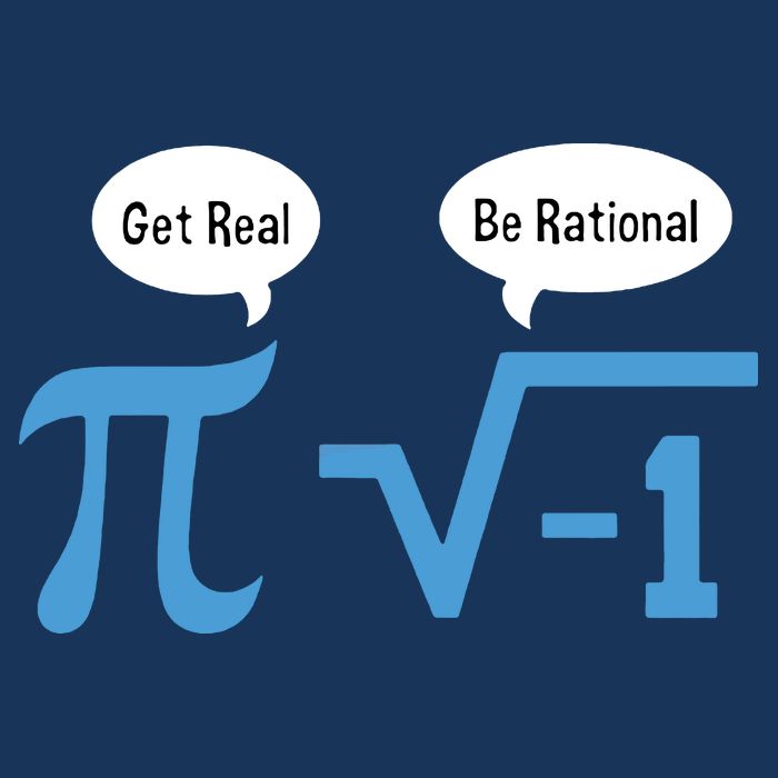 Funny Get Real Be Rational Shirt Pi Math Teacher Geek Flatbill Hat