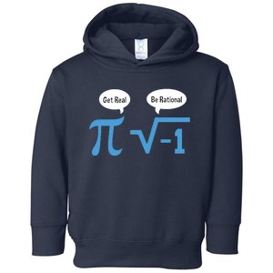 Funny Get Real Be Rational Shirt Pi Math Teacher Geek Toddler Hoodie