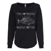 Fishing Gulf Red Drum Redfish Bull Red Womens California Wash Sweatshirt