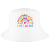 First Grade Rainbow Girl Boy Teacher Team 1st Grade Squad Cool Comfort Performance Bucket Hat