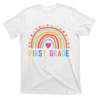 First Grade Rainbow Girl Boy Teacher Team 1st Grade Squad T-Shirt