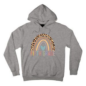 Fifth Grade Rainbow Girl Boy Teacher Team 5th Grade Squad Tall Hoodie