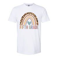 Fifth Grade Rainbow Girl Boy Teacher Team 5th Grade Squad Softstyle CVC T-Shirt