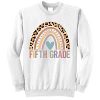 Fifth Grade Rainbow Girl Boy Teacher Team 5th Grade Squad Sweatshirt