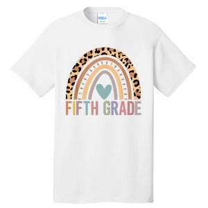 Fifth Grade Rainbow Girl Boy Teacher Team 5th Grade Squad Tall T-Shirt