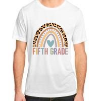 Fifth Grade Rainbow Girl Boy Teacher Team 5th Grade Squad Adult ChromaSoft Performance T-Shirt