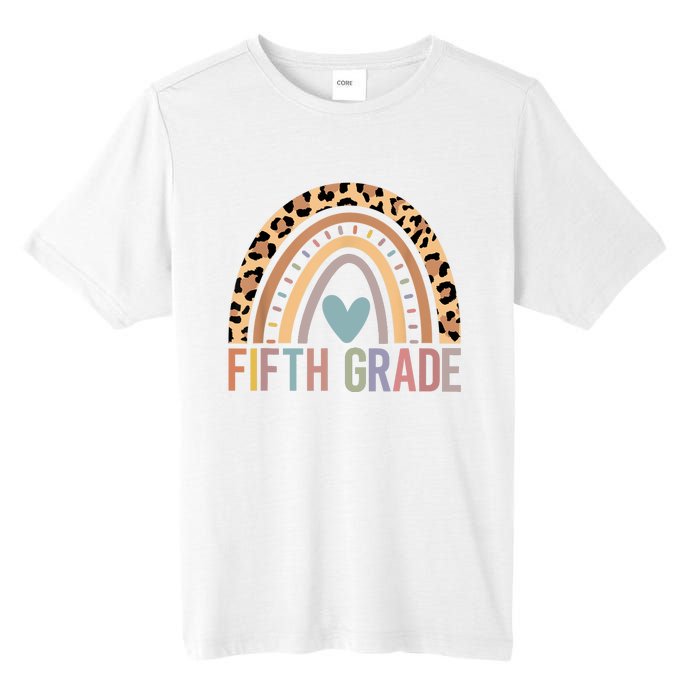 Fifth Grade Rainbow Girl Boy Teacher Team 5th Grade Squad Tall Fusion ChromaSoft Performance T-Shirt