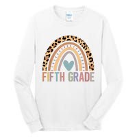 Fifth Grade Rainbow Girl Boy Teacher Team 5th Grade Squad Tall Long Sleeve T-Shirt