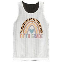 Fifth Grade Rainbow Girl Boy Teacher Team 5th Grade Squad Mesh Reversible Basketball Jersey Tank