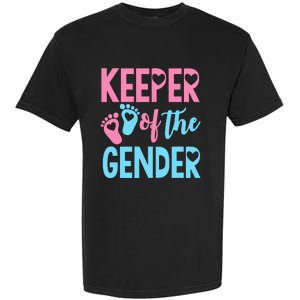 funny Gender Reveal Keeper of the Gender Reveal Garment-Dyed Heavyweight T-Shirt