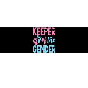 funny Gender Reveal Keeper of the Gender Reveal Bumper Sticker