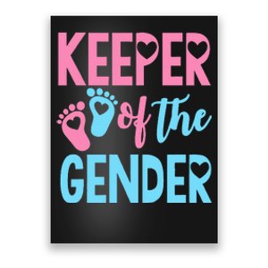 funny Gender Reveal Keeper of the Gender Reveal Poster