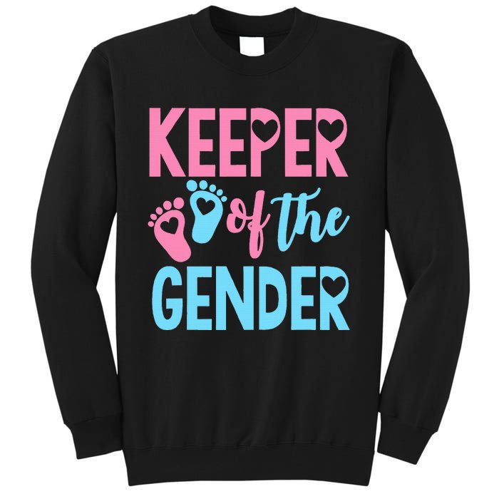 funny Gender Reveal Keeper of the Gender Reveal Tall Sweatshirt