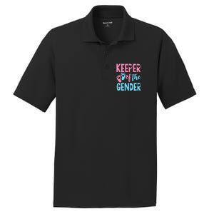 funny Gender Reveal Keeper of the Gender Reveal PosiCharge RacerMesh Polo