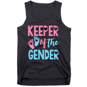 funny Gender Reveal Keeper of the Gender Reveal Tank Top