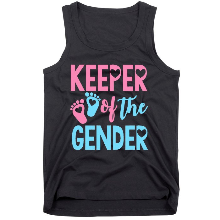 funny Gender Reveal Keeper of the Gender Reveal Tank Top