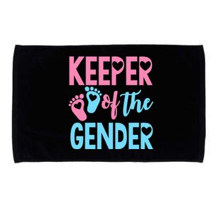 funny Gender Reveal Keeper of the Gender Reveal Microfiber Hand Towel