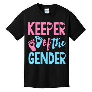 funny Gender Reveal Keeper of the Gender Reveal Kids T-Shirt