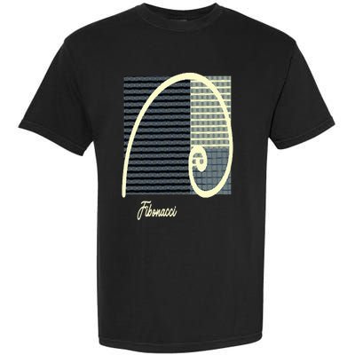 Fibonacci Golden Ratio spiral Garment-Dyed Heavyweight T-Shirt