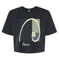 Fibonacci Golden Ratio spiral Bella+Canvas Jersey Crop Tee