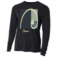 Fibonacci Golden Ratio spiral Cooling Performance Long Sleeve Crew