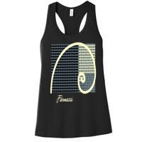 Fibonacci Golden Ratio spiral Women's Racerback Tank