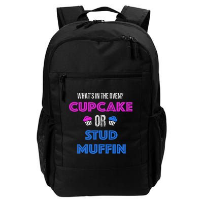 Funny Gender Reveal Party Cupcake Or Stud Muffin Daily Commute Backpack