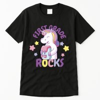 First Grade Rocks Unicorn Back To School Tall T-Shirt