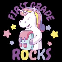 First Grade Rocks Unicorn Back To School Tall T-Shirt