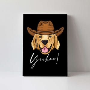 Funny Golden Retriever, Golden Retriever, Dog Lover, Dog Canvas