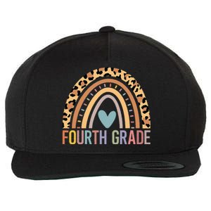 Fourth Grade Rainbow Teacher Team 4th Grade Squad Wool Snapback Cap