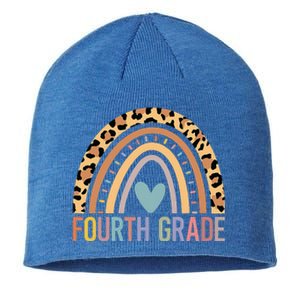 Fourth Grade Rainbow Teacher Team 4th Grade Squad Sustainable Beanie