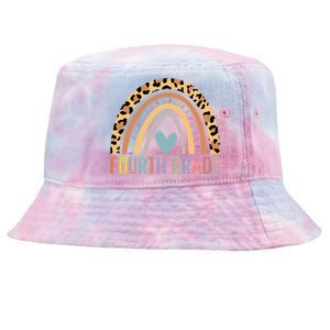 Fourth Grade Rainbow Teacher Team 4th Grade Squad Tie-Dyed Bucket Hat