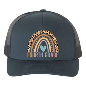 Fourth Grade Rainbow Teacher Team 4th Grade Squad Yupoong Adult 5-Panel Trucker Hat