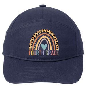 Fourth Grade Rainbow Teacher Team 4th Grade Squad 7-Panel Snapback Hat