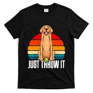 Funny Golden Retriever Owner Dog Lover Golden Retriever T-Shirt