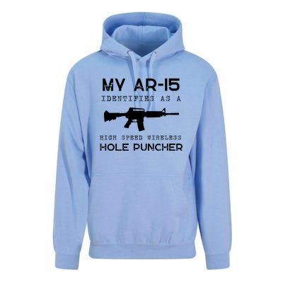 Funny Gun Righs Second Amendment My AR 15 Unisex Surf Hoodie