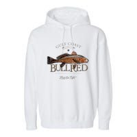 Fishing Gulf Red Drum Redfish Bull Red Garment-Dyed Fleece Hoodie