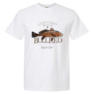 Fishing Gulf Red Drum Redfish Bull Red Garment-Dyed Heavyweight T-Shirt