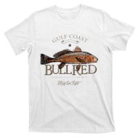 Fishing Gulf Red Drum Redfish Bull Red T-Shirt