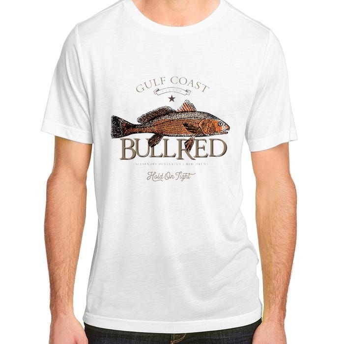 Fishing Gulf Red Drum Redfish Bull Red Adult ChromaSoft Performance T-Shirt