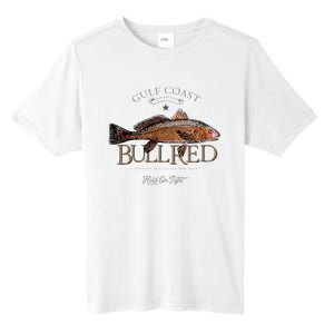 Fishing Gulf Red Drum Redfish Bull Red Tall Fusion ChromaSoft Performance T-Shirt