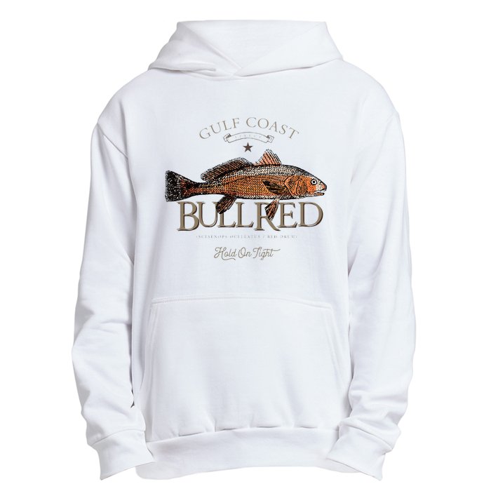 Fishing Gulf Red Drum Redfish Bull Red Urban Pullover Hoodie