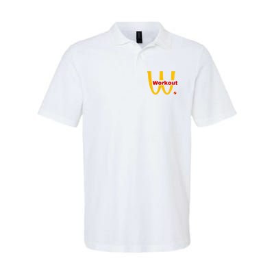 Fitness Gym Sarcastic Spoof Parody Logo Funny Workout Polo