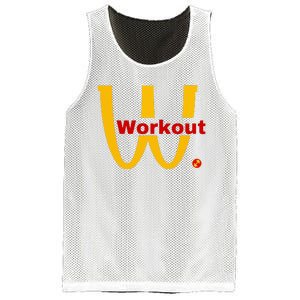 Fitness Gym Sarcastic Spoof Parody Logo Funny Workout Mesh Reversible Basketball Jersey Tank