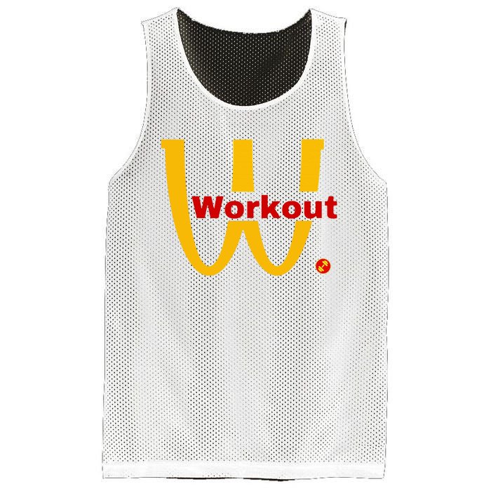 Fitness Gym Sarcastic Spoof Parody Logo Funny Workout Mesh Reversible Basketball Jersey Tank