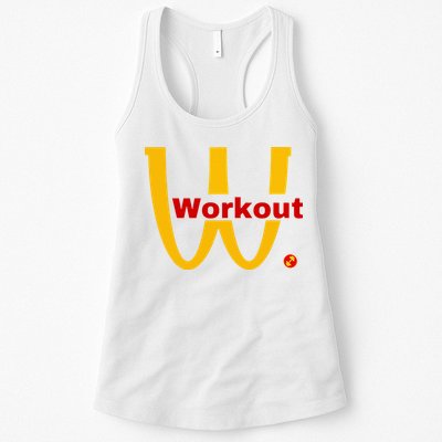 Fitness Gym Sarcastic Spoof Parody Logo Funny Workout Womens Tank Top