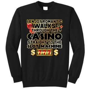 Funny Gambler Slot Machine Casino Las Vegas Gambling Sweatshirt