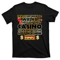 Funny Gambler Slot Machine Casino Las Vegas Gambling T-Shirt